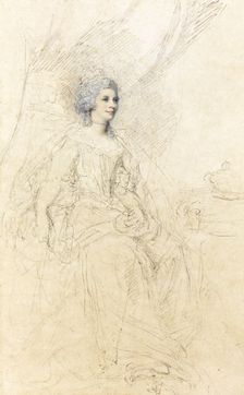 Portrait of Charlotte of Mecklenburg-Strelitz (1744-1818), wife of King George III of England