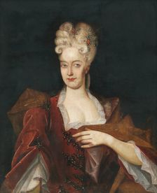 Portrait of Charlotte Amalia of Hesse-Wanfried, wife of Franz II. Rákoczi, 1700-1750. Creator: Unknown