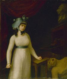 Portrait of Charlotte Corday (1768-1793), Between 1793 and 1798. Creator: Anonymous