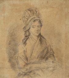 Portrait of Charlotte Corday (1768-1793), Late 18th cent.