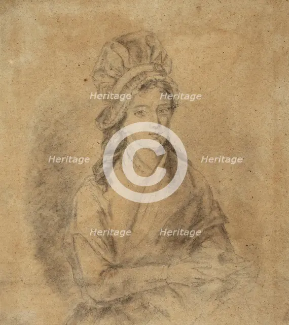 Portrait of Charlotte Corday (1768-1793), Late 18th cent..