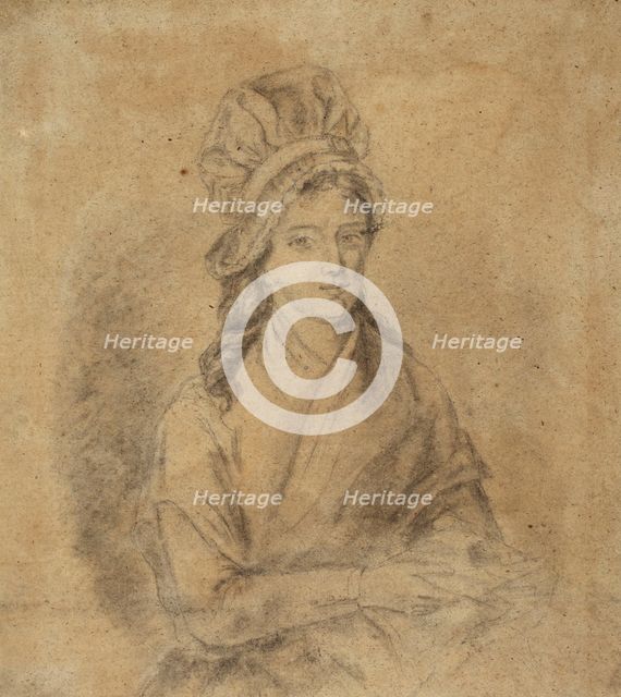 Portrait of Charlotte Corday (1768-1793), Late 18th cent..