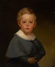 Portrait of Chester Harding Krum, about 1845. Creator: Chester Harding