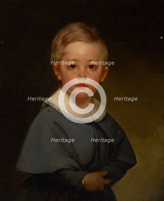 Portrait of Chester Harding Krum, about 1845. Creator: Chester Harding.