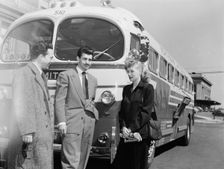 Portrait of Chico Alvarez and June Christy, 1947 or 1948. Creator: William Paul Gottlieb