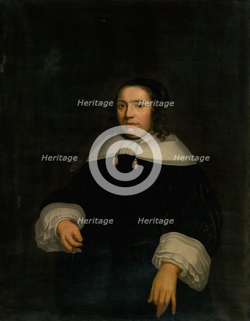 Portrait of Christina Pyll, 1650. Creator: Aelbert Cuyp.