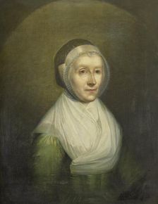 Portrait of Christina Sebilla Charlotte Bakhuizen (1750-1810), 1802. Creator: Benjamin Wolf