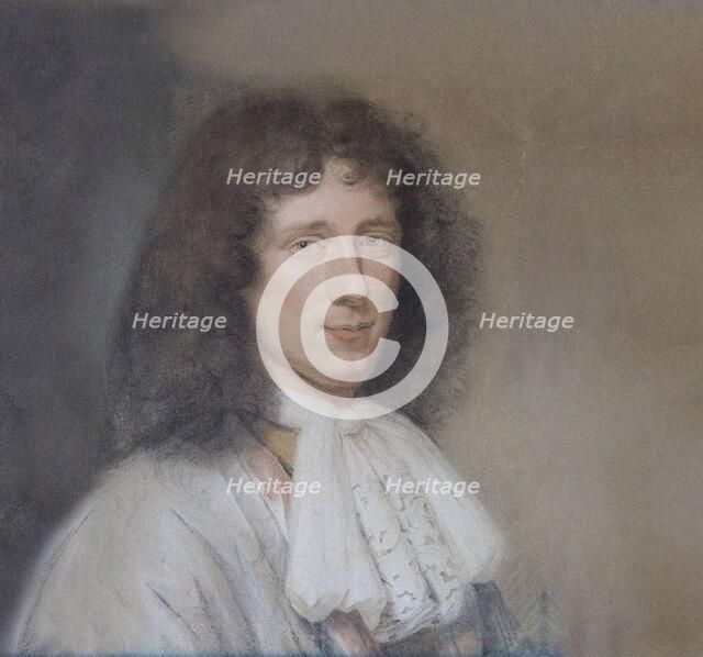 Portrait of Christiaan Huygens (1629-1695), 1686. Creator: Vaillant, Bernard (1632-1698).