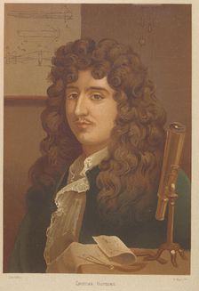 Portrait of Christiaan Huygens (1629-1695), 1879. Creator: Martí Alsina, Ramón (1826-1894)