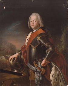 Portrait of Christian Augustus of Anhalt-Zerbst, 1725. Creator: Unknown