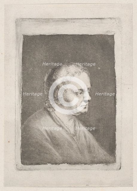 Portrait of Christian Bernhard Rode, the Artist's Father, ca. 1756. Creator: Christian Bernhard Rode.