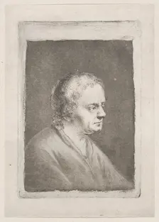 Portrait of Christian Bernhard Rode, the Artist's Father, ca. 1756. Creator: Christian Bernhard Rode