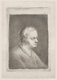 Portrait of Christian Bernhard Rode, the Artist's Father, ca. 1756. Creator: Christian Bernhard Rode