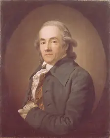 Portrait of Christian Friedrich Voss (1724-1795). Artist: Graff, Anton (1736-1813)