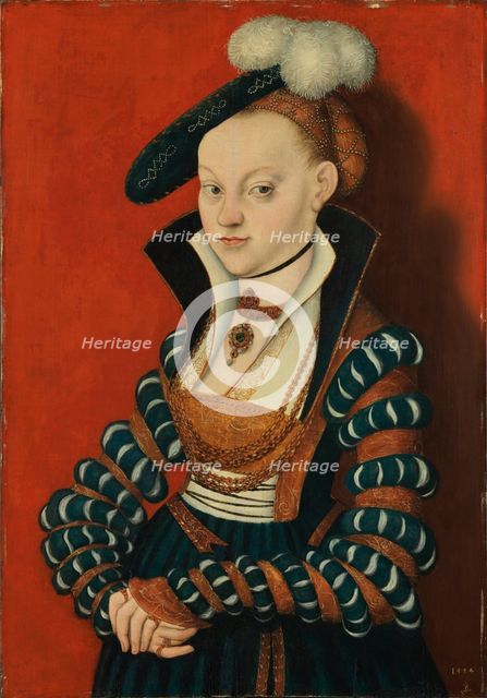 Portrait of Christiane of Eulenau, 1534.