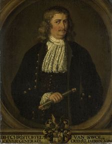 Portrait of Christoffel van Swoll (Swol, Zwol), Governor-General of the Dutch East Indies, 1750-1800 Creator: Unknown