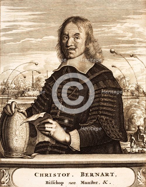 Portrait of Christoph Bernhard Freiherr von Galen (1606-1678), 1675. Creator: Anonymous.