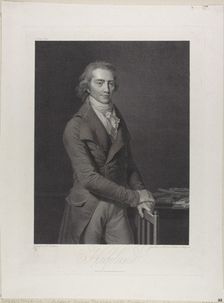 Portrait of Christoph Wilhelm Hufeland, c. 1802. Creator: Johann Friedrich Wilhelm Müller