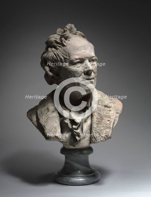 Portrait of Christoph Willibald Gluck, c. 1775. Creator: Jean-Antoine Houdon (French, 1741-1828).