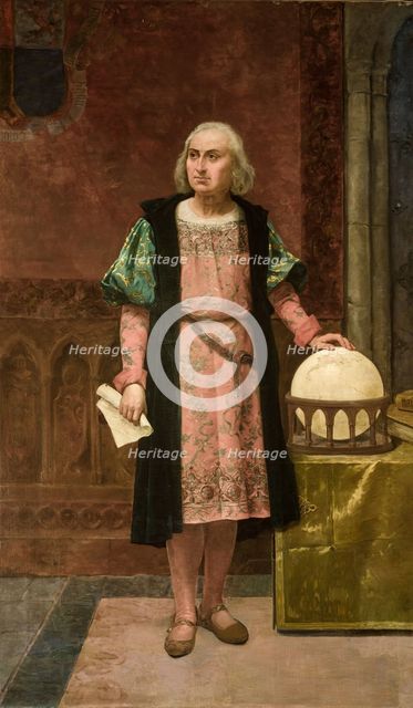 Portrait of Christopher Columbus.