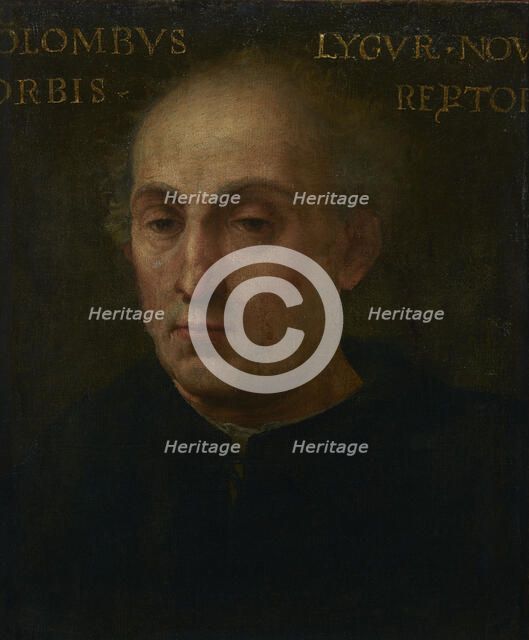 Portrait of Christopher Columbus, ca 1525-1537.