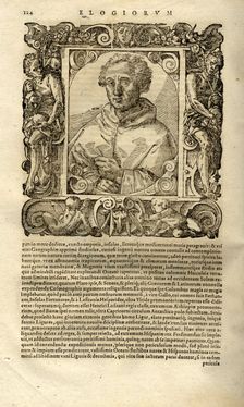 Portrait of Christopher Columbus. (From Elogia virorum bellica virtute illustrium by Paolo Giovio), Artist: Anonymous