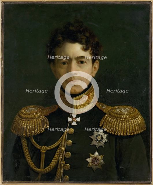 Portrait of Christopher A. von Lieven (1772/4-1838) (copy), 1851. Creator: Unknown.
