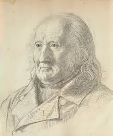 Portrait of Christopher Friedenreich Hage, 1849. Creator: Wilhelm Marstrand