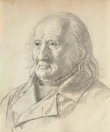 Portrait of Christopher Friedenreich Hage, 1849. Creator: Wilhelm Marstrand