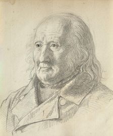 Portrait of Christopher Friedenreich Hage, 1849. Creator: Wilhelm Marstrand