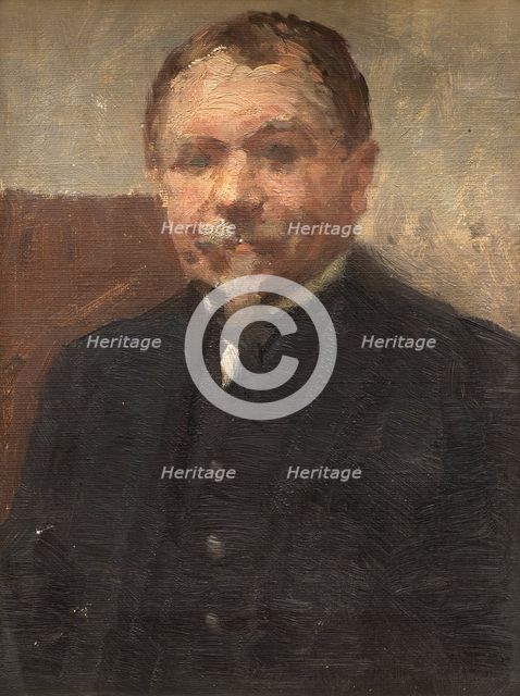 Portrait of Christopher Hage, c1900s. Creator: Unknown.