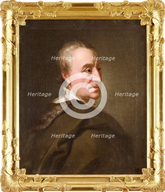 Portrait of Christopher Polhem (1661-1751), .