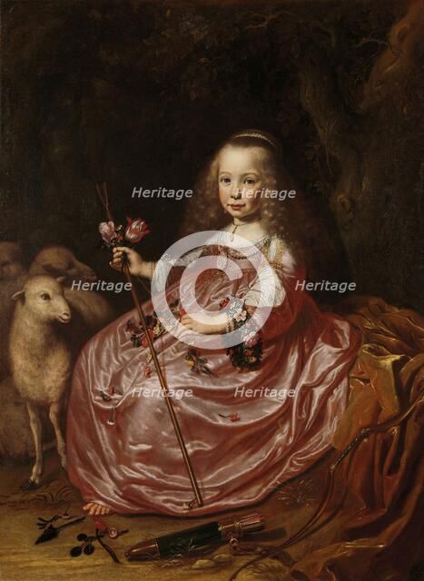 Portrait of Clara Alewijn, 1644. Creator: Dirck Dircksz. Santvoort.