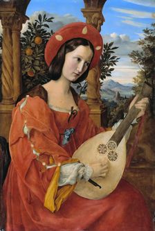 Portrait of Clara Bianca von Quandt, 1820. Creator: Schnorr von Carolsfeld, Julius (1794-1872)