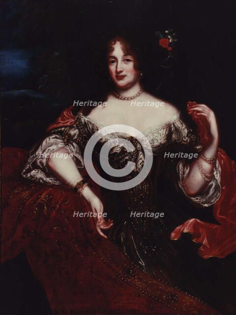 Portrait of Clara Elisabeth, Countess of Platen-Hallermund (1648-1700). Artist: Anonymous  