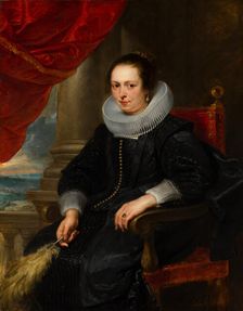 Portrait of Clara Fourment (1593-1643), c.1630. Creator: Rubens, Pieter Paul (1577-1640)