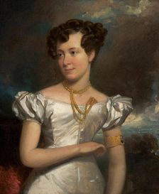 Portrait of Clara Fisher, 1828. Creator: Henry Inman
