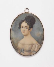 Portrait of Clara Wieck-Schumann (1819-1896), c. 1830