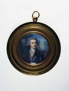 Portrait of Claris de Florian, 1791. Creator: Jean Baptiste Jacques Augustin