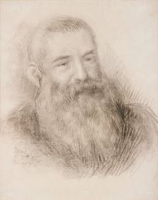 Portrait of Claude Monet, 1906. Creator: Pierre-Auguste Renoir