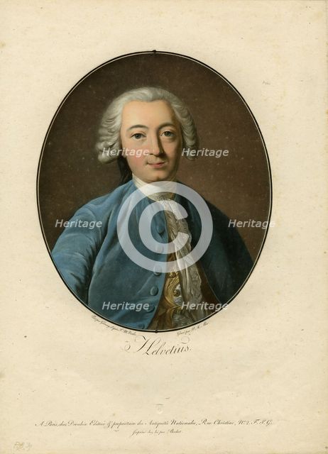 Portrait of Claude Adrien Helvétius (1715-1771), 1793-1794.