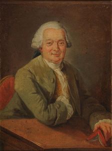 Portrait of Claude Adrien Helvétius (1715-1771), . Creator: Lassalle, Émile (1813-1871)