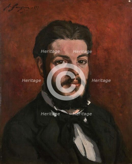 Portrait of Claude Antoine Charles Favre, 1877.