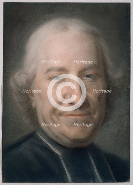 Portrait of Claude Charles Deschamps, 1779. Creator: Maurice-Quentin de La Tour.