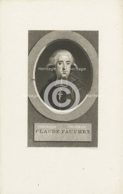 Portrait of Claude Fauchet (1744-1793), 1790s.
