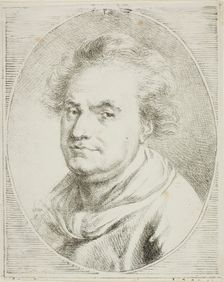 Portrait of Crébillon, c. 1820. Creator: Vivant Denon
