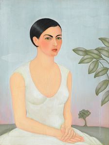 Portrait of Cristina, My Sister, 1928. Creator: Kahlo, Frida (1907-1954)