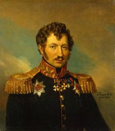 Portrait of Cyprian A. von Kreuz (1778-1850), 1826. Creator: George Dawe