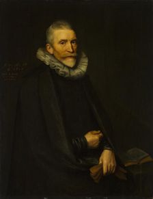 Portrait of a 66-Year-Old Man, 1610. Creator: Michiel van Mierevelt