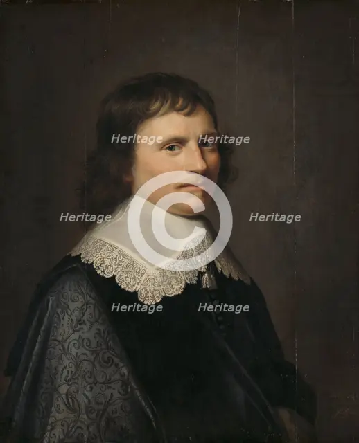 Portrait of a 27-Year-Old Man, 1643. Creator: Jacob Willemsz. Delff the Younger.